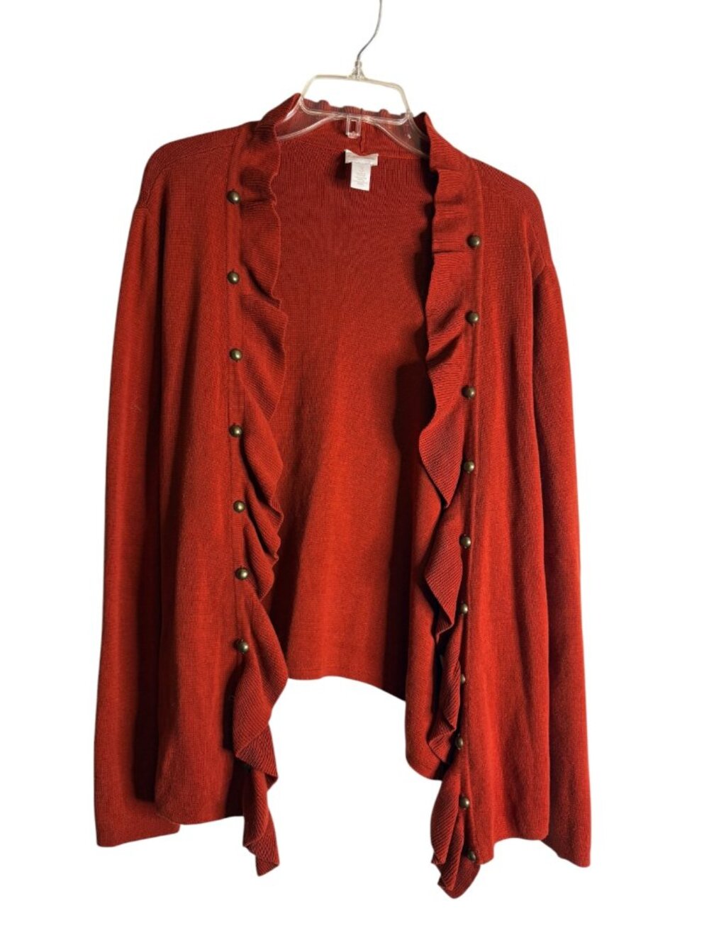 Chico’s XL Rust Red sweater